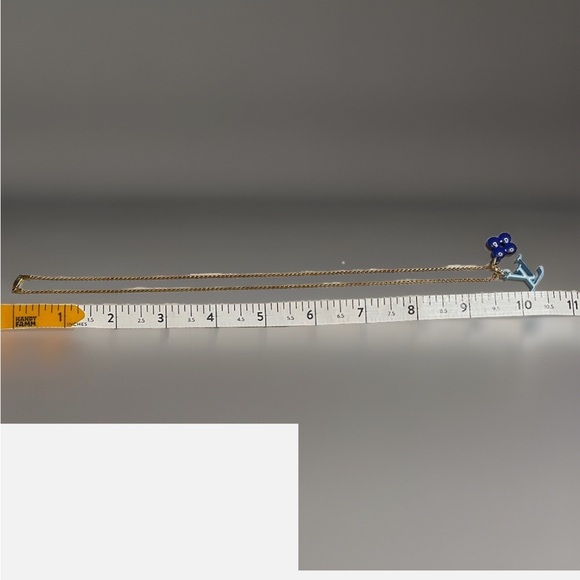 Upcycled Louis Vuitton Zipper Pulls and LV Charms on GP Silver 925 Necklace - Picture 9 of 9